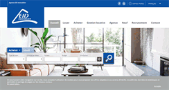 Desktop Screenshot of eidimmobilier.fr